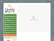 Tablet Screenshot of charlestonbicycletours.com